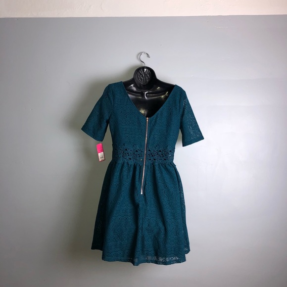 Xhilaration teal dress size medium - Picture 2 of 7